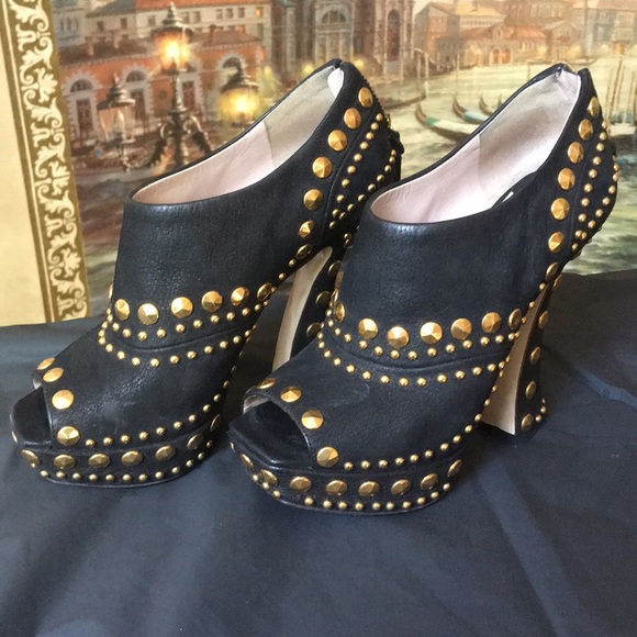 Miu Miu Bootie Open Toe - Picture 1 of 4